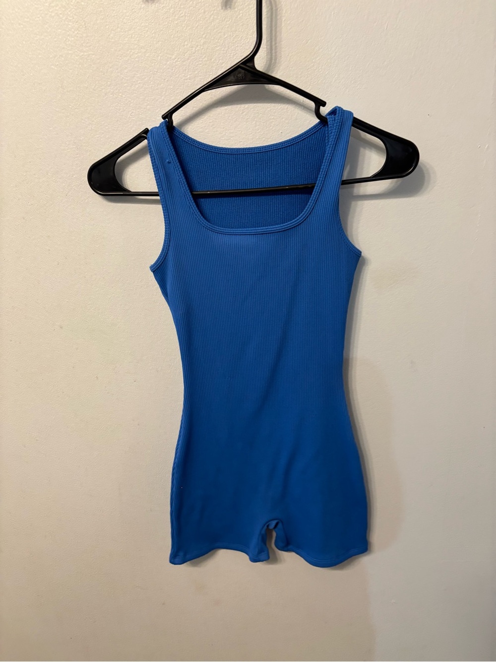 wild fable Blue Ribbed Tank Romper